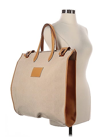 Hermès Canvas and Leather Kaba Tote (view 2)