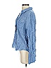 Bella Dahl Blue Long Sleeve Blouse Size XS - photo 4