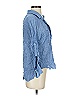 Bella Dahl Blue Long Sleeve Blouse Size XS - photo 3
