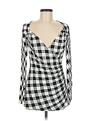 Norma Kamali Long Sleeve Blouse