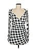 Norma Kamali Black Long Sleeve Blouse Size M - photo 1