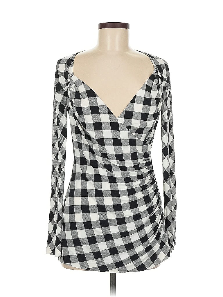 Norma Kamali Black Long Sleeve Blouse Size M - photo 1