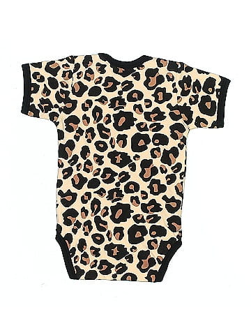 Laughing Giraffe Short Sleeve Onesie (view 2)