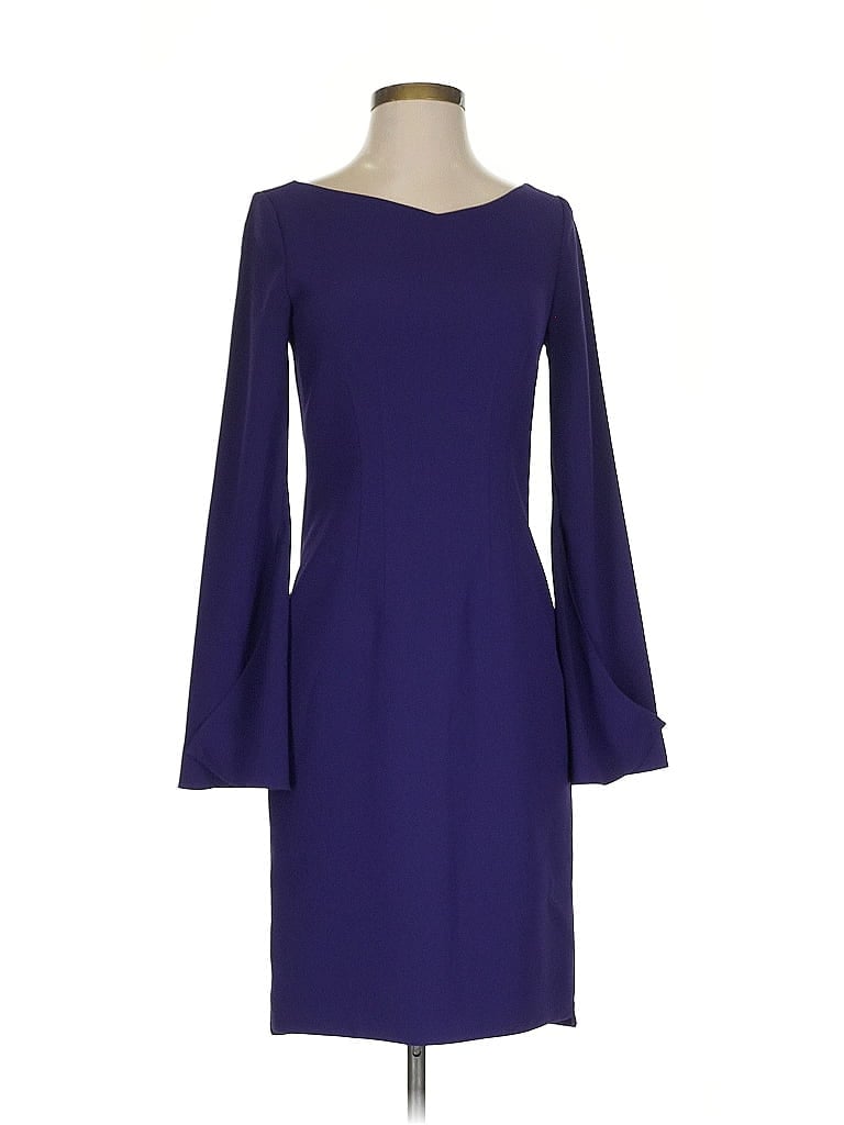 Pre-owned Elie Tahari Cocktail Dress In Purple