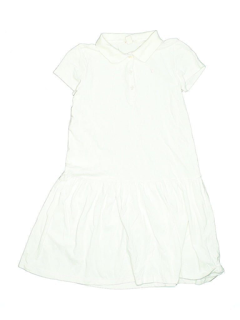 Click to view more detailed imagery on our partner's website Pre-owned Crewcuts Kids' Dress In White