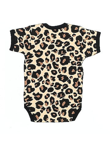 Laughing Giraffe Short Sleeve Onesie (view 2)