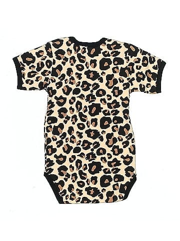 Laughing Giraffe Short Sleeve Onesie (view 2)