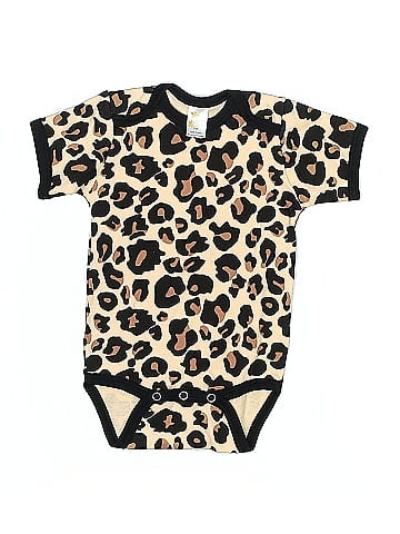 Laughing Giraffe Short Sleeve Onesie (view 1)