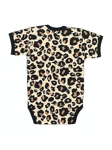 Laughing Giraffe Short Sleeve Onesie (view 2)