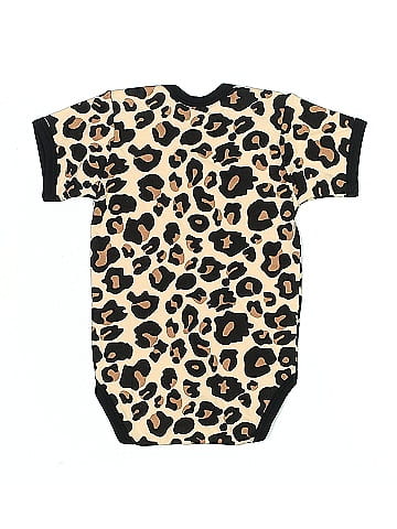 Laughing Giraffe Short Sleeve Onesie (view 2)