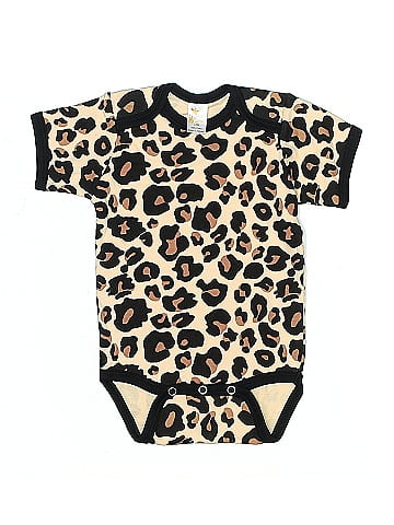 Laughing Giraffe Short Sleeve Onesie (view 1)