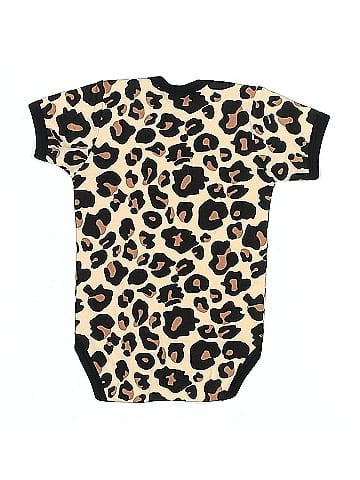 Laughing Giraffe Short Sleeve Onesie (view 2)