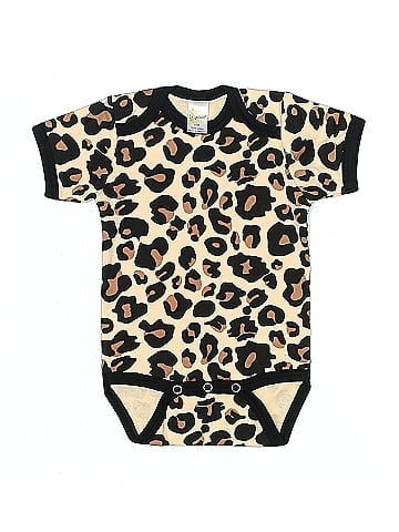 Laughing Giraffe Short Sleeve Onesie (view 1)