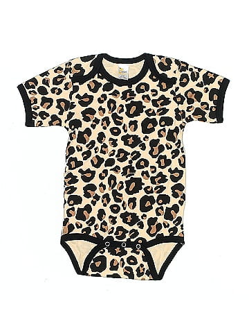 Laughing Giraffe Short Sleeve Onesie (view 1)