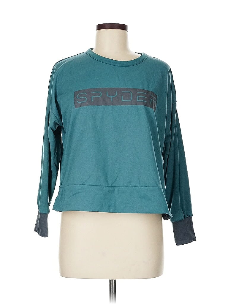 Pre-owned Spyder Sweatshirt In Blue