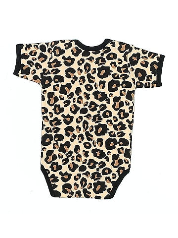 Laughing Giraffe Short Sleeve Onesie (view 2)