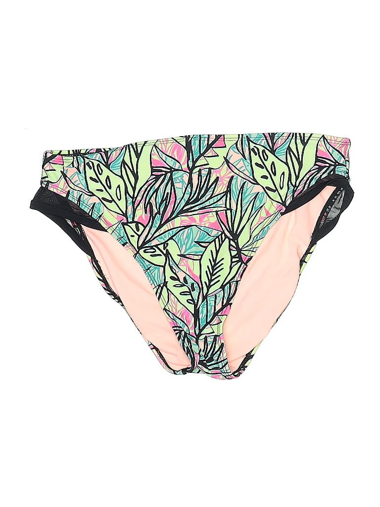 Pre-owned Xhilaration Swimsuit Bottoms In Green