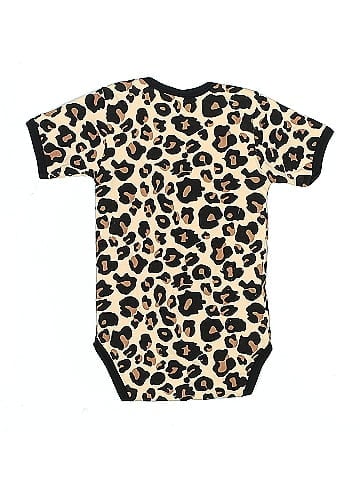 Laughing Giraffe Short Sleeve Onesie (view 2)