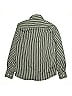 Robert Graham Stripes Silver Black Long Sleeve Button-Down Shirt Size 10 - 12 - photo 2