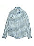 Robert Graham 100% Cotton Tweed Blue Long Sleeve Button-Down Shirt Size 14 - 16 - photo 1