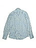 Robert Graham 100% Cotton Tweed Blue Long Sleeve Button-Down Shirt Size 14 - 16 - photo 2