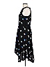 Armani Exchange 100% Polyester Graphic Black Cocktail Dress Size 10 - photo 4
