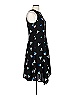 Armani Exchange 100% Polyester Graphic Black Cocktail Dress Size 10 - photo 3