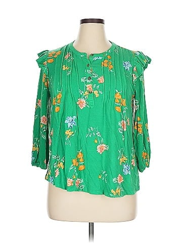 Crown & Ivy 3/4 Sleeve T-Shirt (view 1)