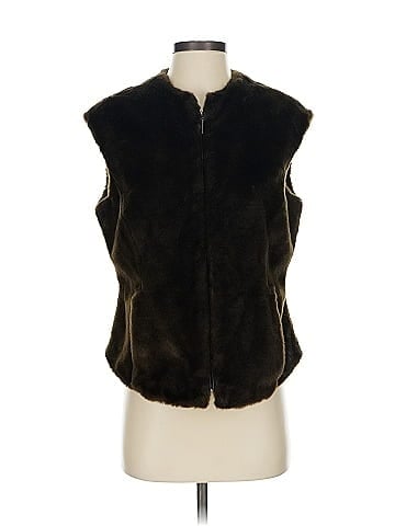 Pamela Dennis Faux Fur Vest (view 1)