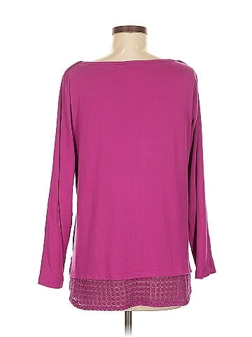 Karen Scott Long Sleeve Blouse (view 2)