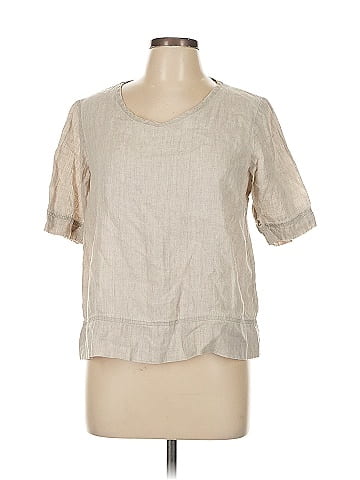 Flax Short Sleeve Blouse (view 1)