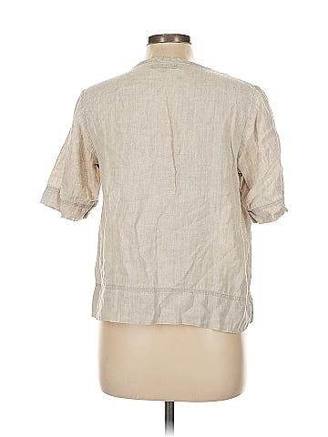 Flax Short Sleeve Blouse (view 2)