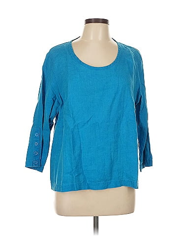 Flax 3/4 Sleeve Top (view 1)