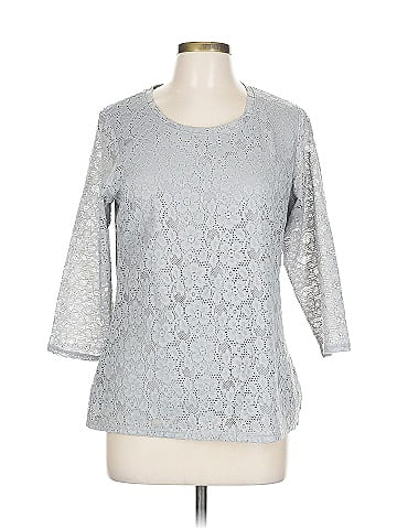 Coldwater Creek 3/4 Sleeve Top (view 1)
