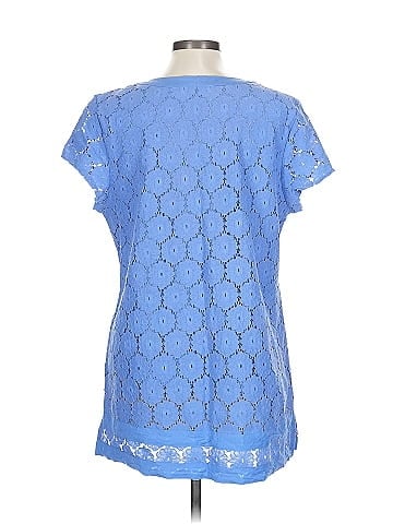 Isaac Mizrahi LIVE! Short Sleeve Blouse (view 2)