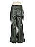 Grey Collective 100% Polyester Green Casual Pants Size 8 - photo 2