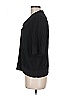 St. John Black 3/4 Sleeve Blouse Size M - photo 4