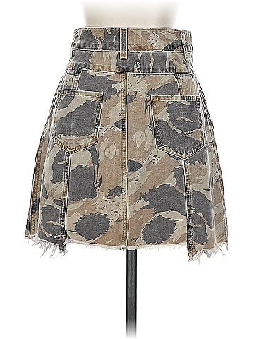 Pol Denim Skirt (view 2)