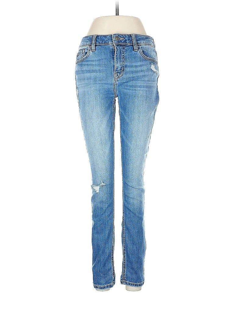 STUDIO BLUE Hearts Blue Jeans Size 28 waist - photo 1