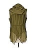 Montanaco 100% Cotton Solid Green Vest Size M - photo 2