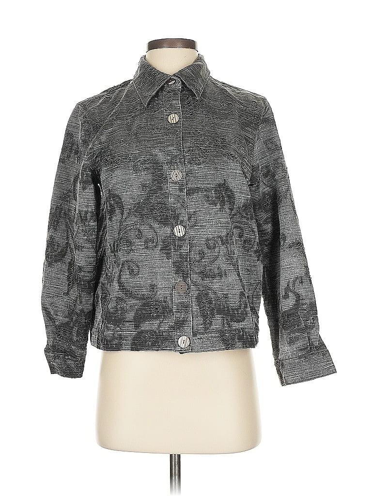 COLDWATER CREEK Pre-owned Jacket In Gray