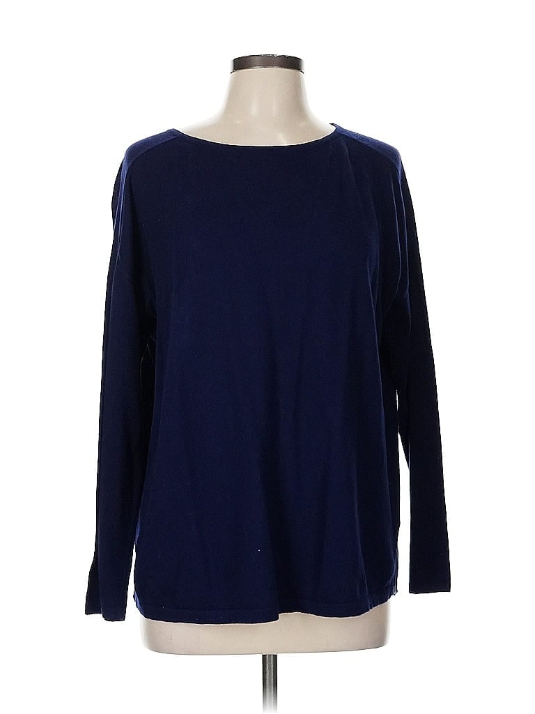 Pre-owned J. Mclaughlin Pullover Sweater In Blue