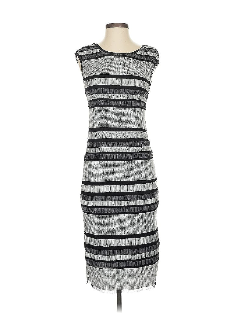 Pre-owned Max Studio Casual Dress In Gray
