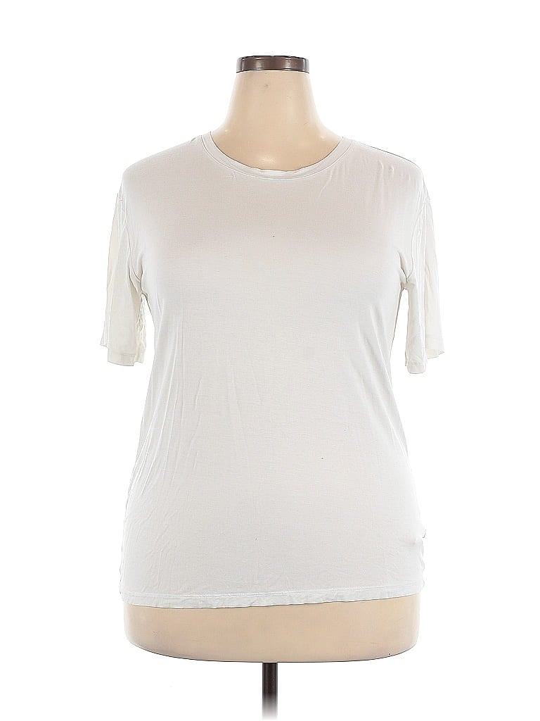 Pre-owned Assorted Brands Short Sleeve T-shirt In White