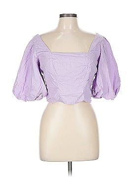 Open Edit 3/4 Sleeve Blouse