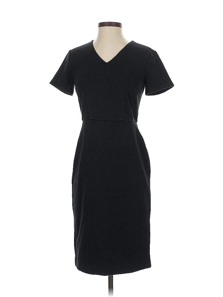 Pre-owned Ann Taylor Casual Dress In Black