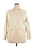 Alexia Admor Ivory Sweatshirt Size XL - photo 1