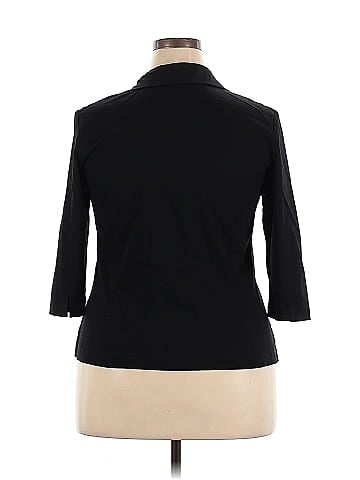 Valerie Stevens 3/4 Sleeve Button-Down Shirt (view 2)