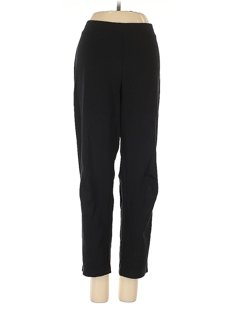 Pre-owned Eileen Fisher Casual Pants In Black
