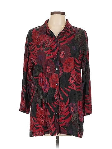 Chico's Design 3/4 Sleeve Silk Top (view 1)